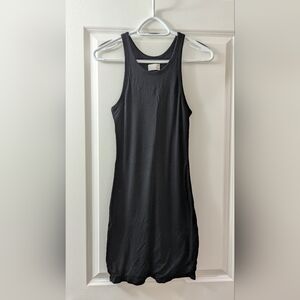WILFRED FREE black jersey dress